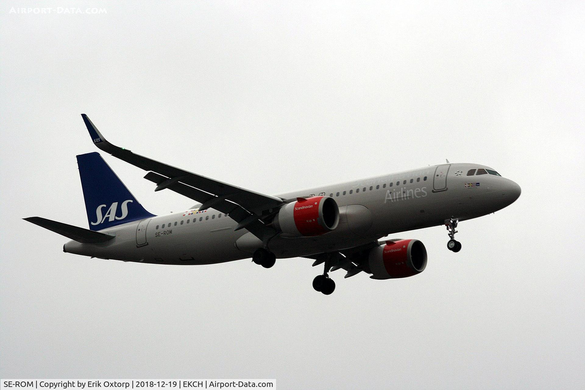 SE-ROM, 2018 Airbus A320-251N C/N 8494, SE-ROM landing rw 12