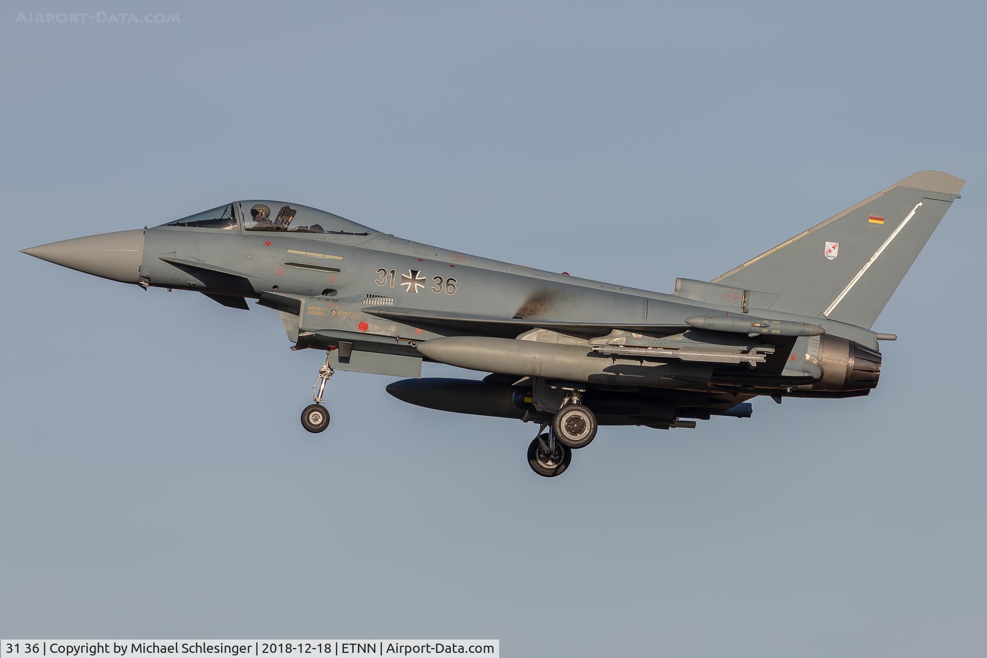 31 36, Eurofighter EF-2000 Typhoon S C/N GS096, 31+36 - Eurofighter EF-2000 Typhoon - German Air Force (TaktLwG-31)