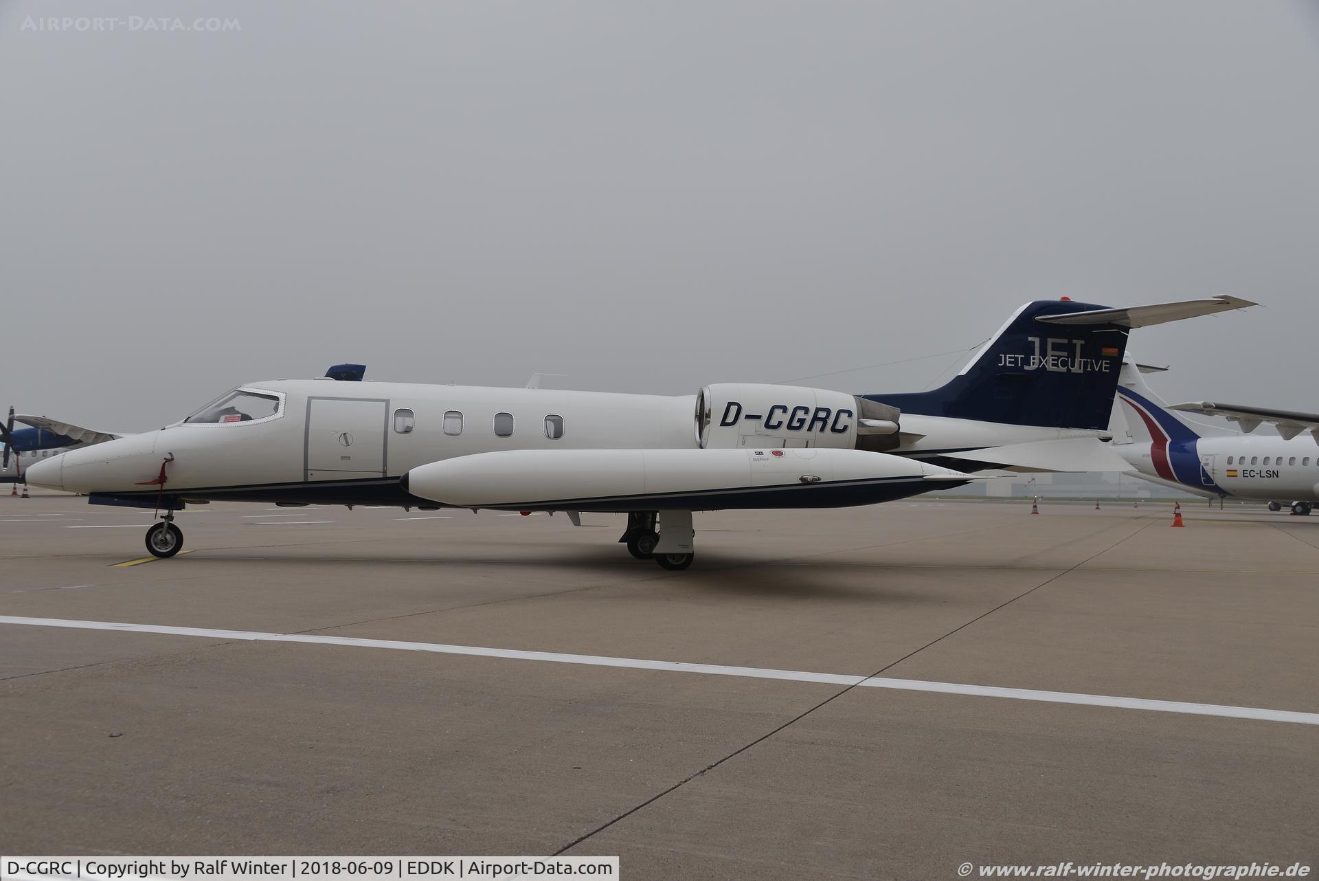 D-CGRC, 1979 Gates Learjet 35A C/N 35-223, Learjet 35A - JEI Jet Executive International - 35-223 - D-CGRC - 09.06.2018 - CGN
