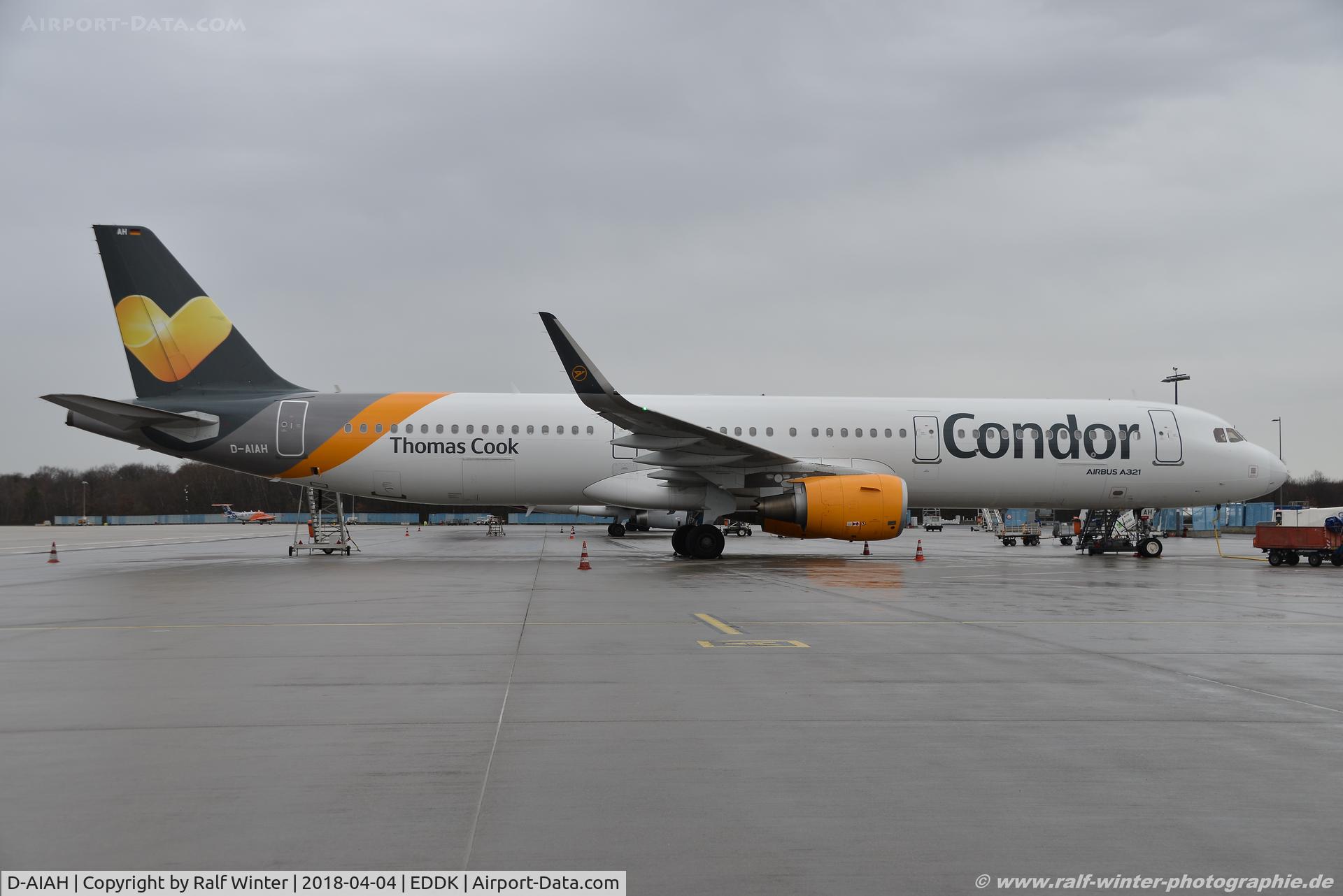 D-AIAH, 2015 Airbus A321-211 C/N 6615, Airbus A321-211 - DE CFG Condor - 6615 - D-AIAH - 04.04.2018 - CGN