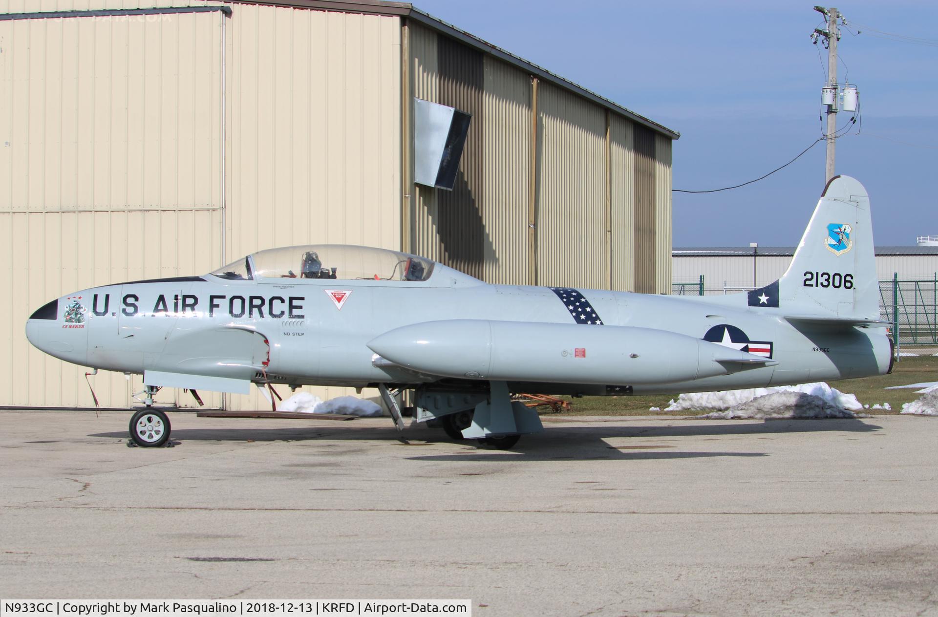 N933GC, 1954 Canadair T-33AN Silver Star 3 C/N T33-306, Canadair T-33AN