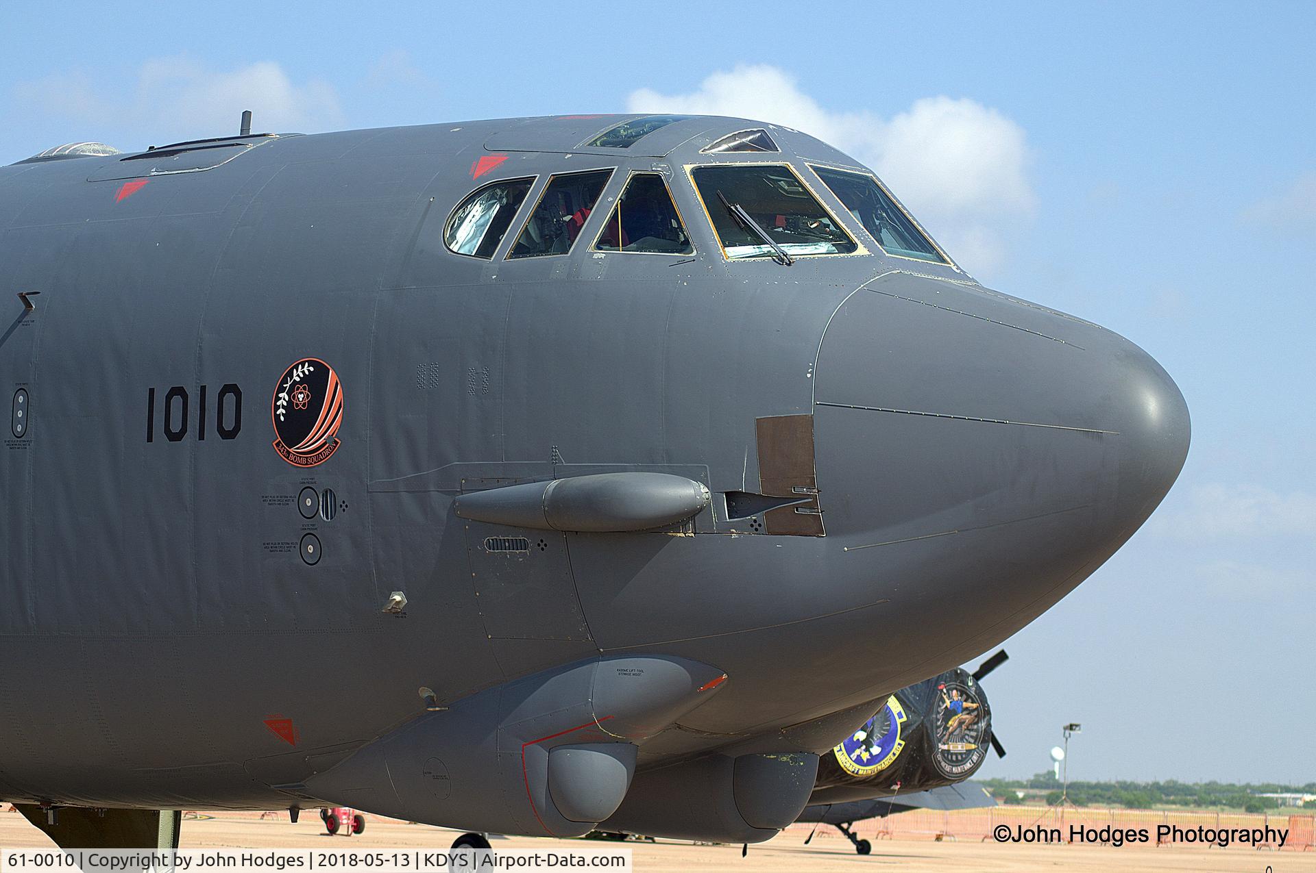 61-0010, 1961 Boeing B-52H Stratofortress C/N 464437, 2018 Big Country Air Expo