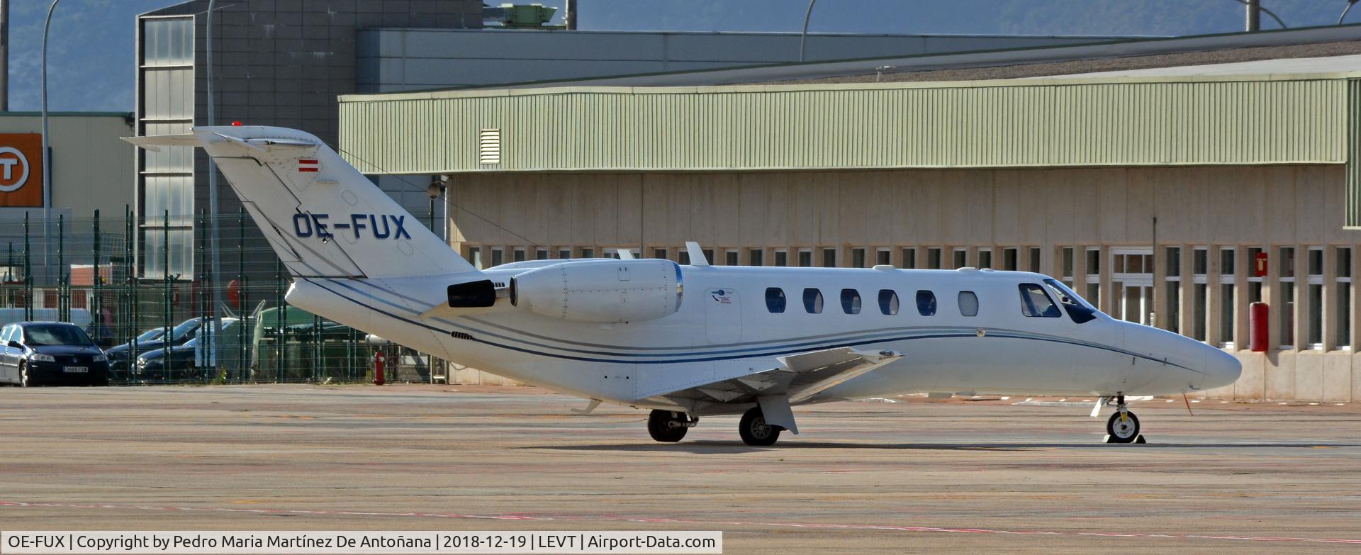 OE-FUX, 2002 Cessna 525A CitationJet CJ2 C/N 525A-0106, Foronda - Vitoria-Gasteiz - Euskadi - España