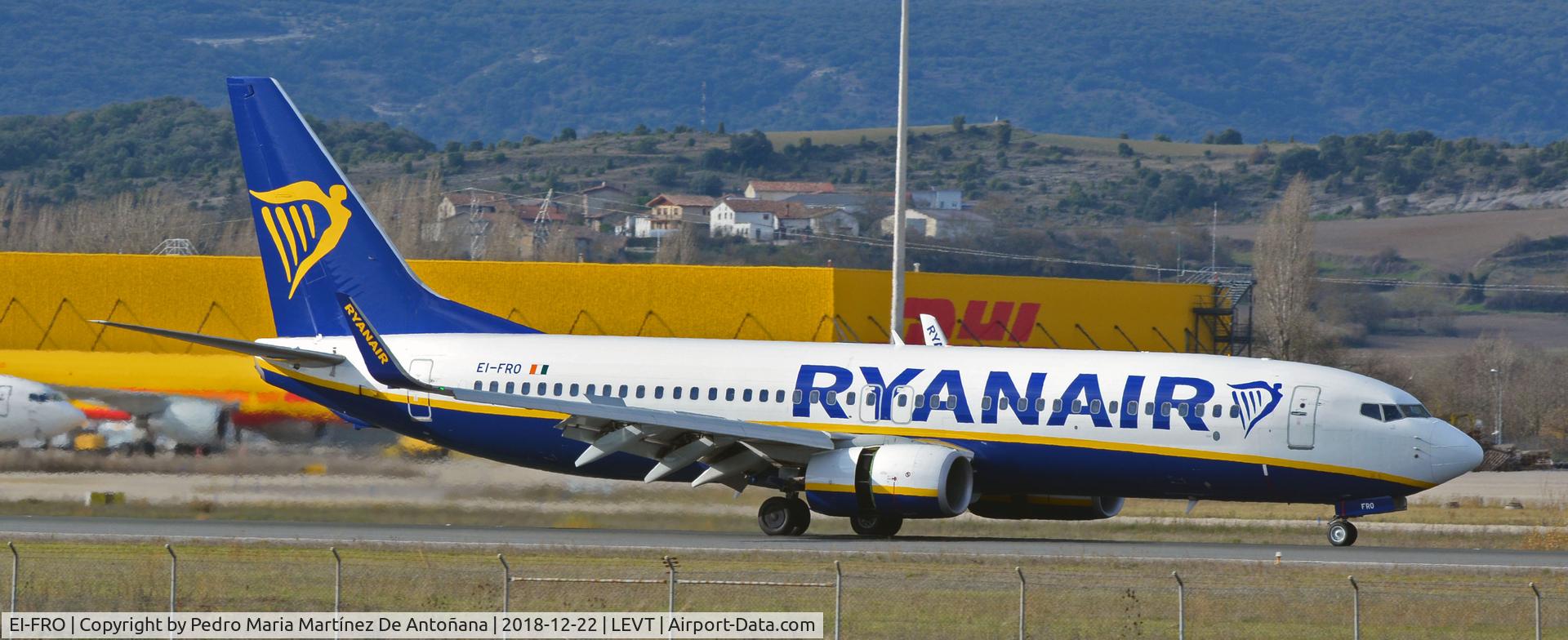 EI-FRO, 2016 Boeing 737-8AS C/N 44742, Foronda - Vitoria-Gasteiz - Euskadi - España