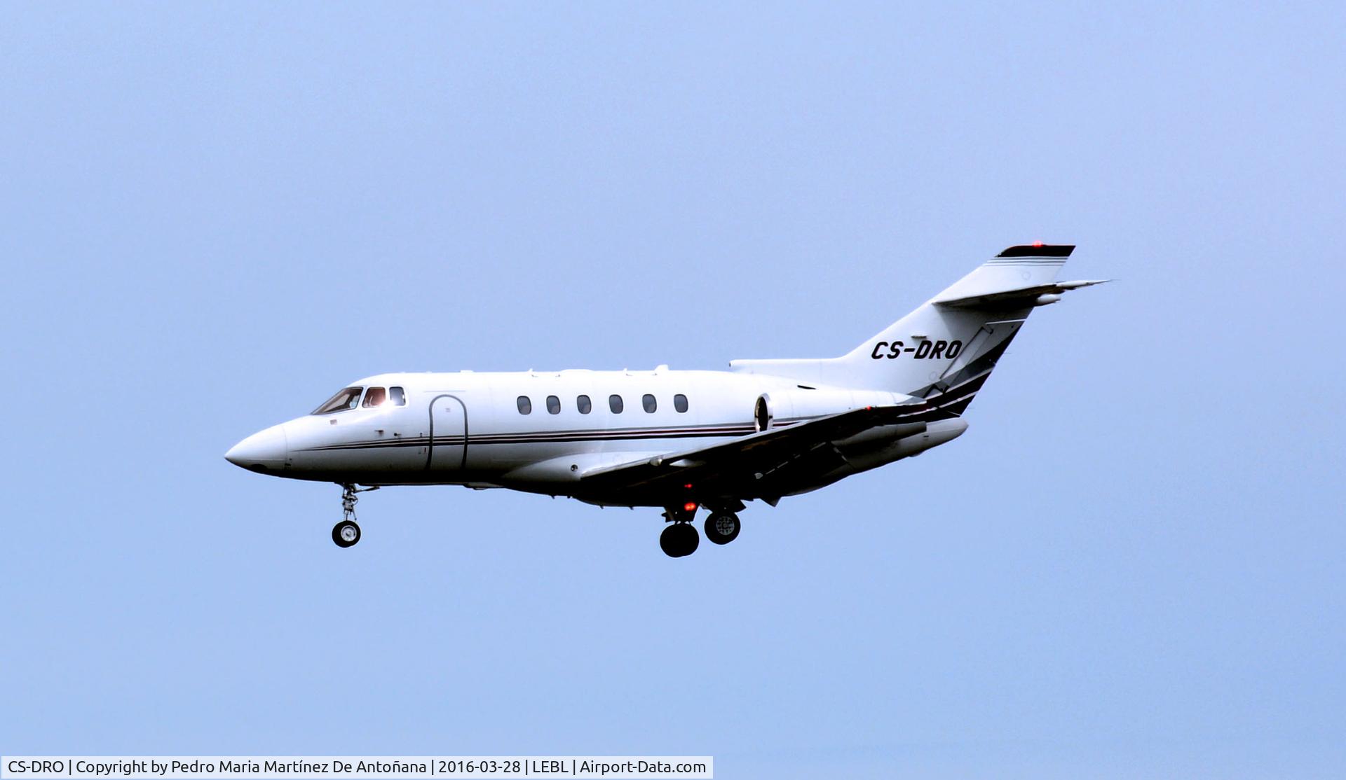 CS-DRO, 2006 Raytheon Hawker 800XP C/N 258775, El Prat  -  Barcelona  -  España