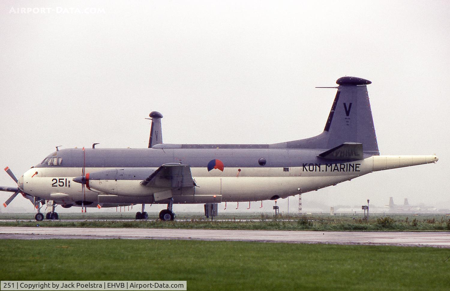 251, 1969 Breguet SP-13A Atlantic C/N 56, Atlantic 251 V of 321 sqdn at Valkenburg Air Base NL