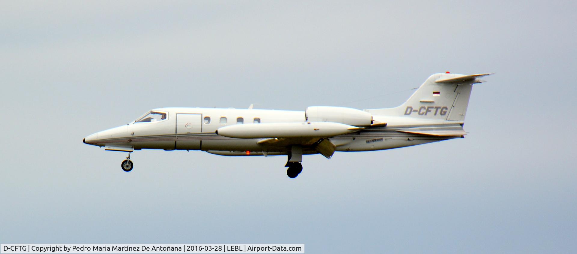 D-CFTG, 1978 Gates Learjet 35A C/N 35A-204, El Prat  -  Barcelona  -  España