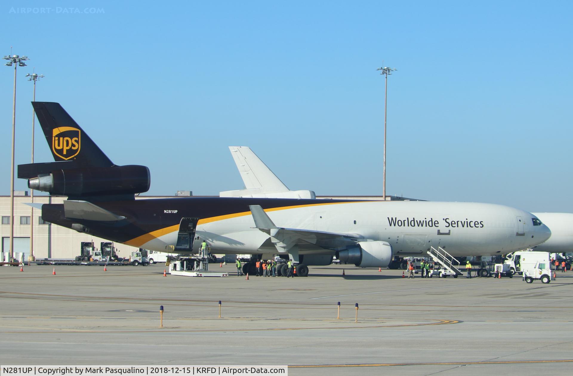 N281UP, 1993 McDonnell Douglas MD-11F C/N 48538, MD-11F