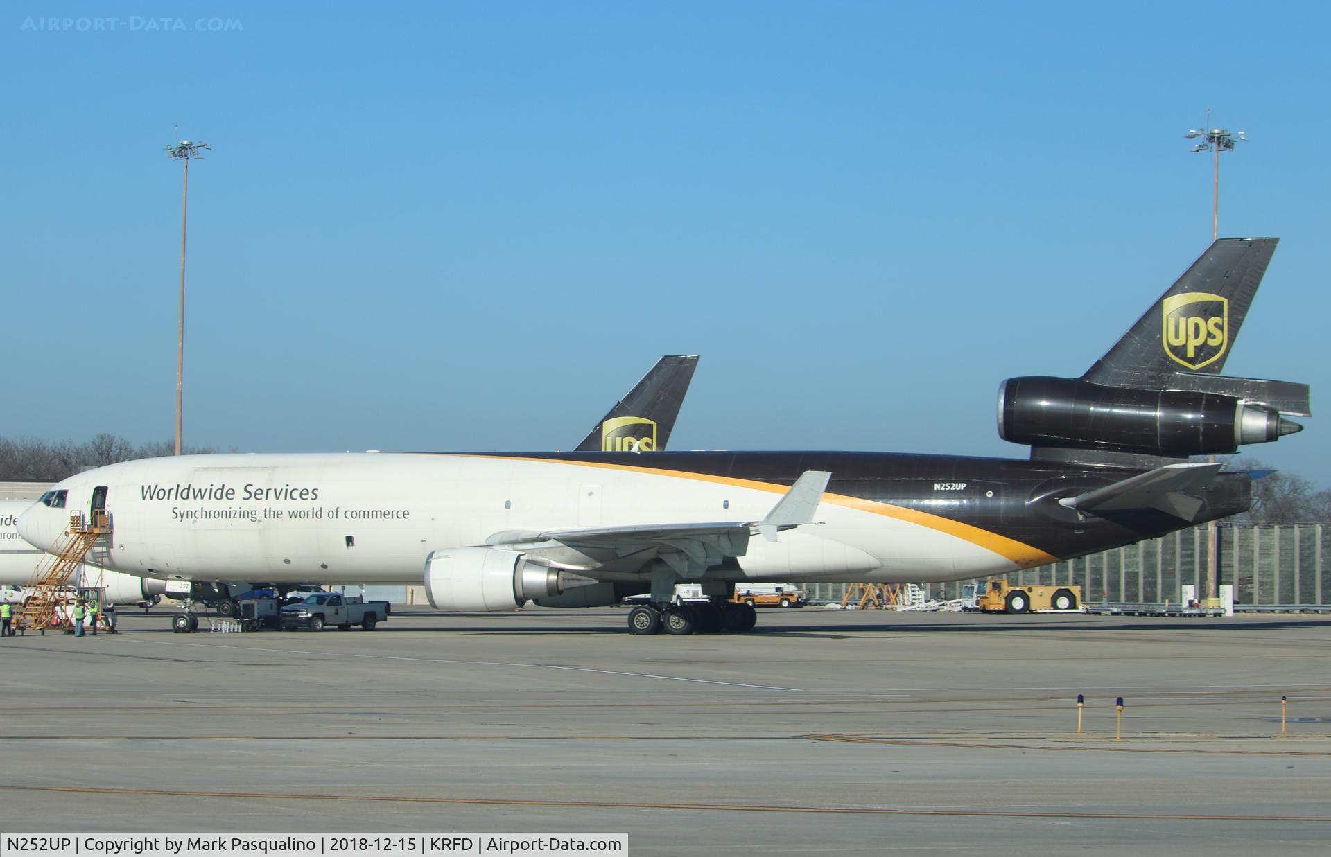 N252UP, 1996 McDonnell Douglas MD-11F C/N 48768, MD-11F