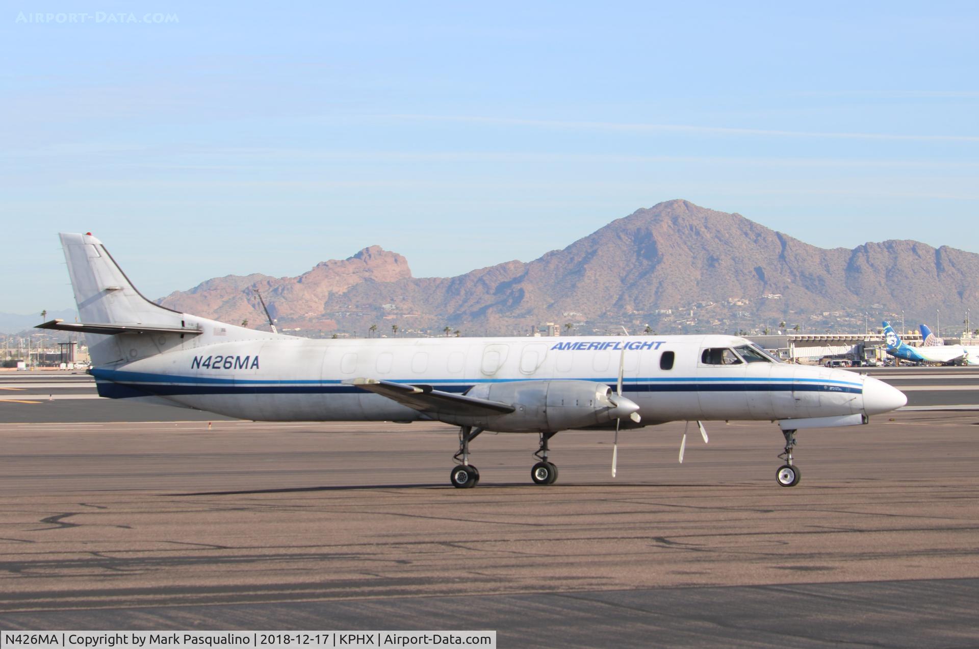 N426MA, 1986 Fairchild SA-227AC Metro III C/N AC-645, SA-227AC