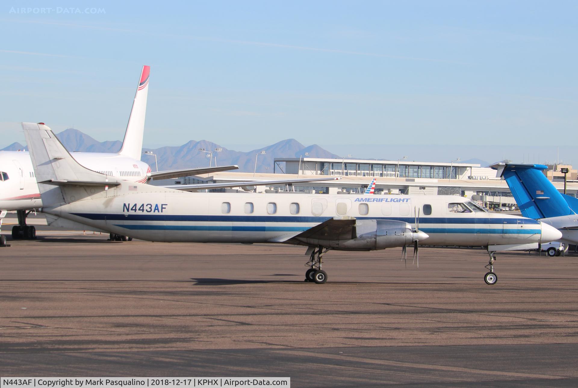 N443AF, 1981 Fairchild Swearingen SA-227AC Metro III C/N AC-443, SA-227AC