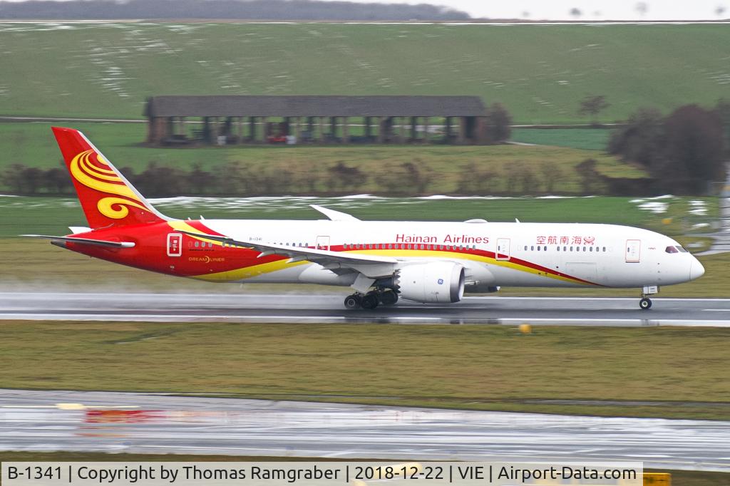 B-1341, 2017 Boeing 787-9 Dreamliner C/N 62722, Hainan Airlines Boeing 787-9