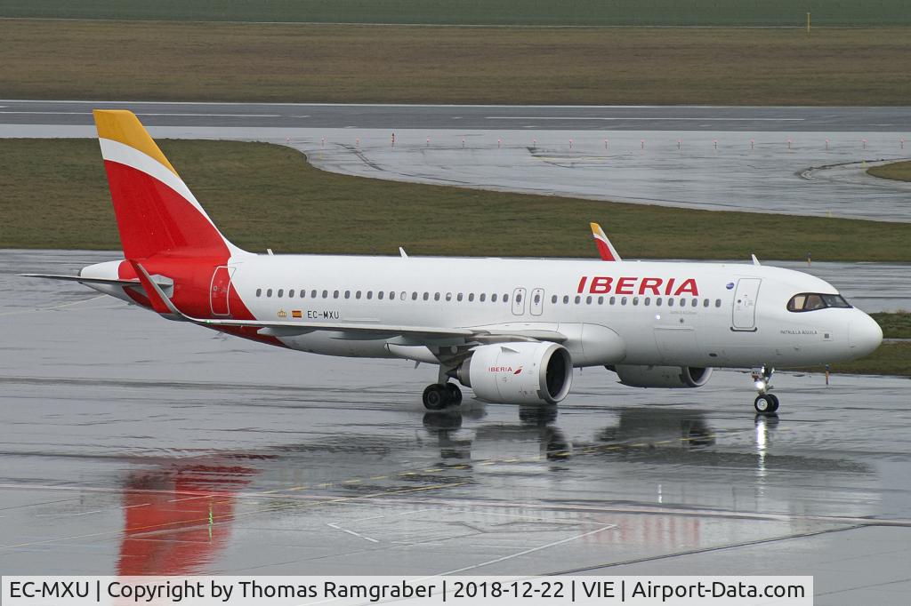EC-MXU, 2018 Airbus A320-251N C/N 8221, Iberia Airbus A320N