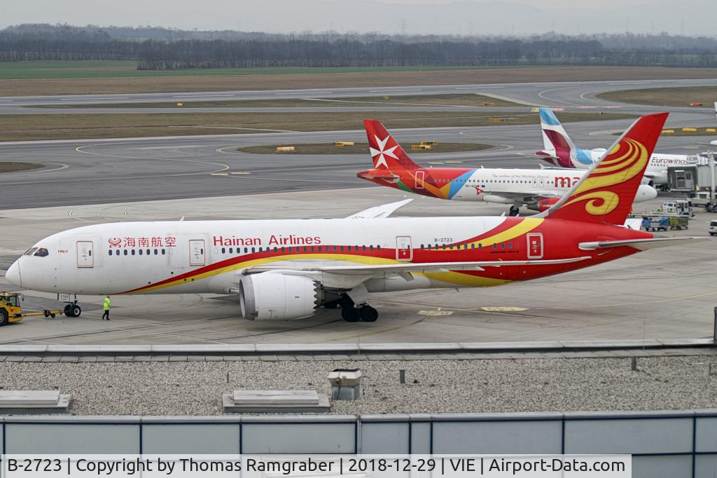 B-2723, 2013 Boeing 787-8 Dreamliner C/N 34944, Hainan Airlines Boeing 787-8