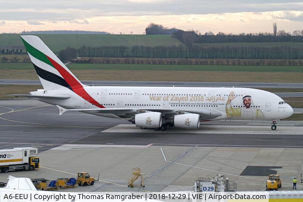 A6-EEU, 2013 Airbus A380-861 C/N 147, Emirates Airbus A380