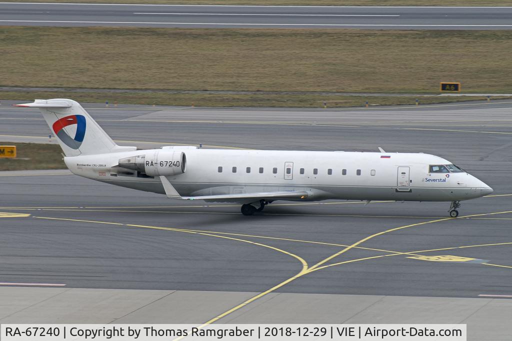 RA-67240, 2005 Bombardier CL-600-2B19 CRJ-200ER C/N 8008, Severstal CRJ 200LR