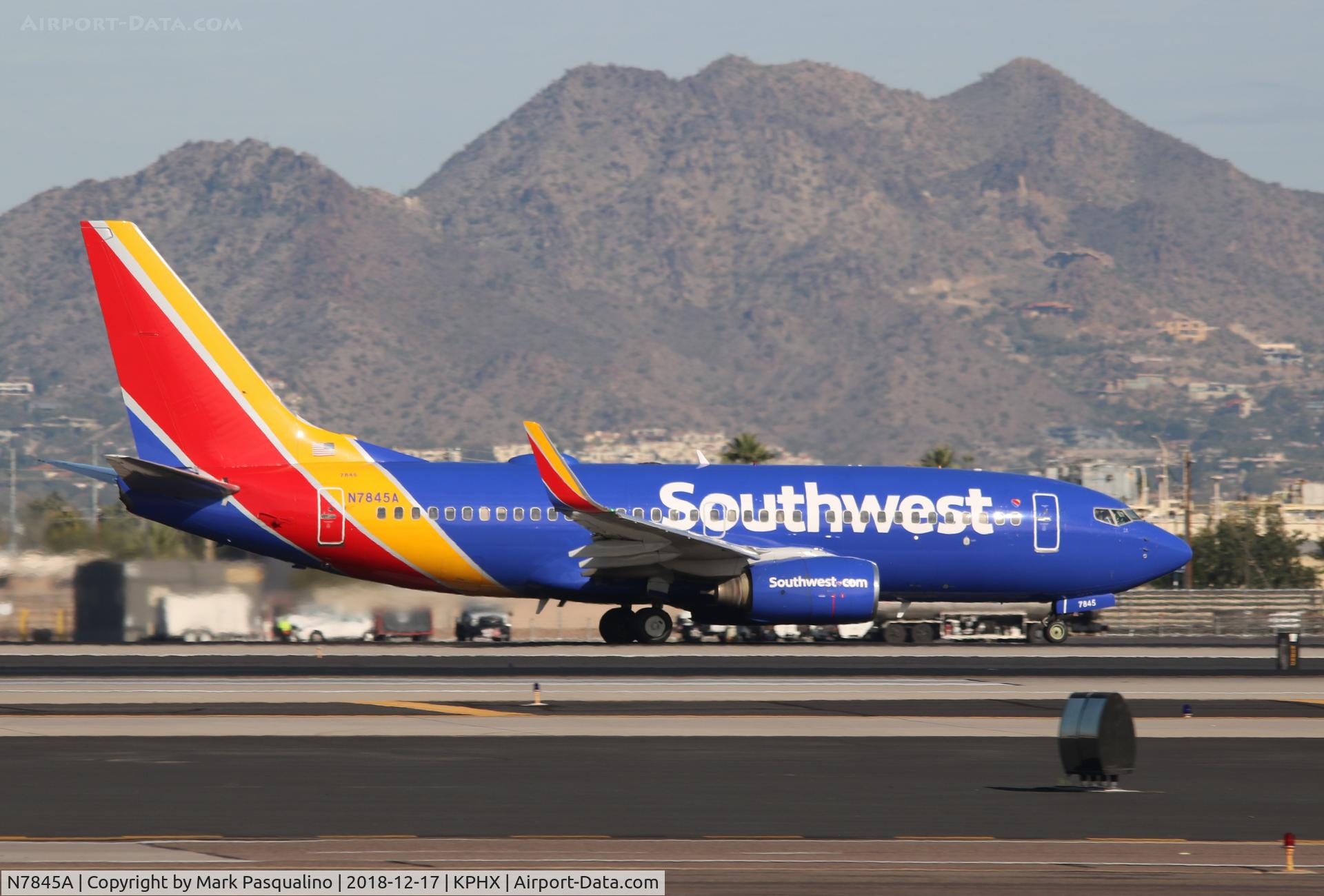 N7845A, 2006 Boeing 737-71B C/N 29366, Boeing 737-71B