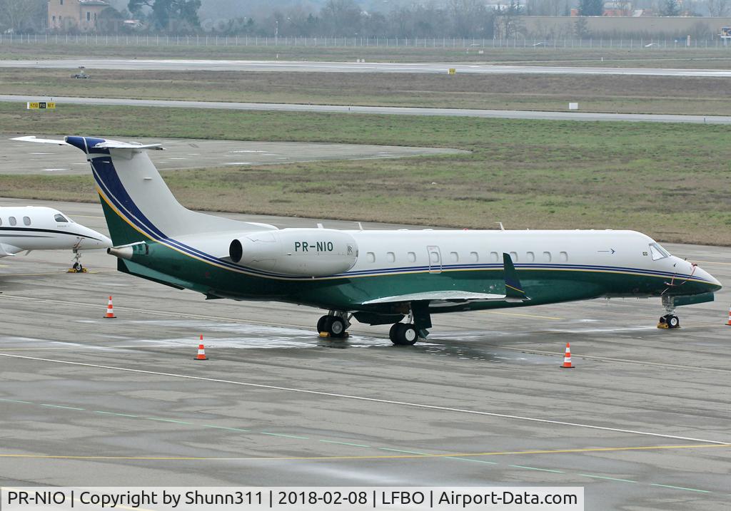 PR-NIO, 2007 Embraer EMB-135BJ Legacy C/N 14501012, Parked at the General Aviation area...