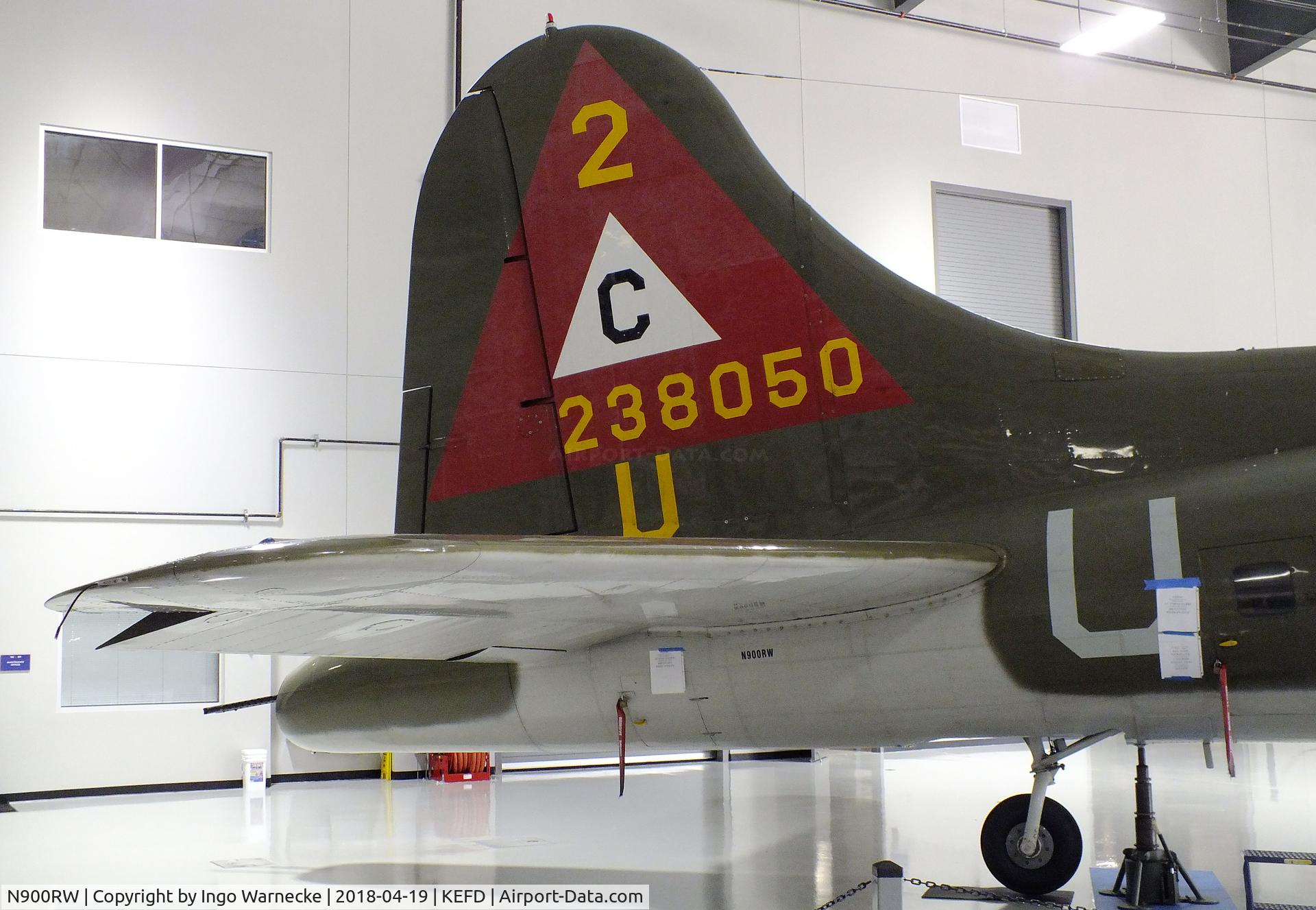 N900RW, 1944 Boeing B-17G Flying Fortress C/N 8627, Boeing B-17G Flying Fortress at the Lone Star Flight Museum, Houston TX