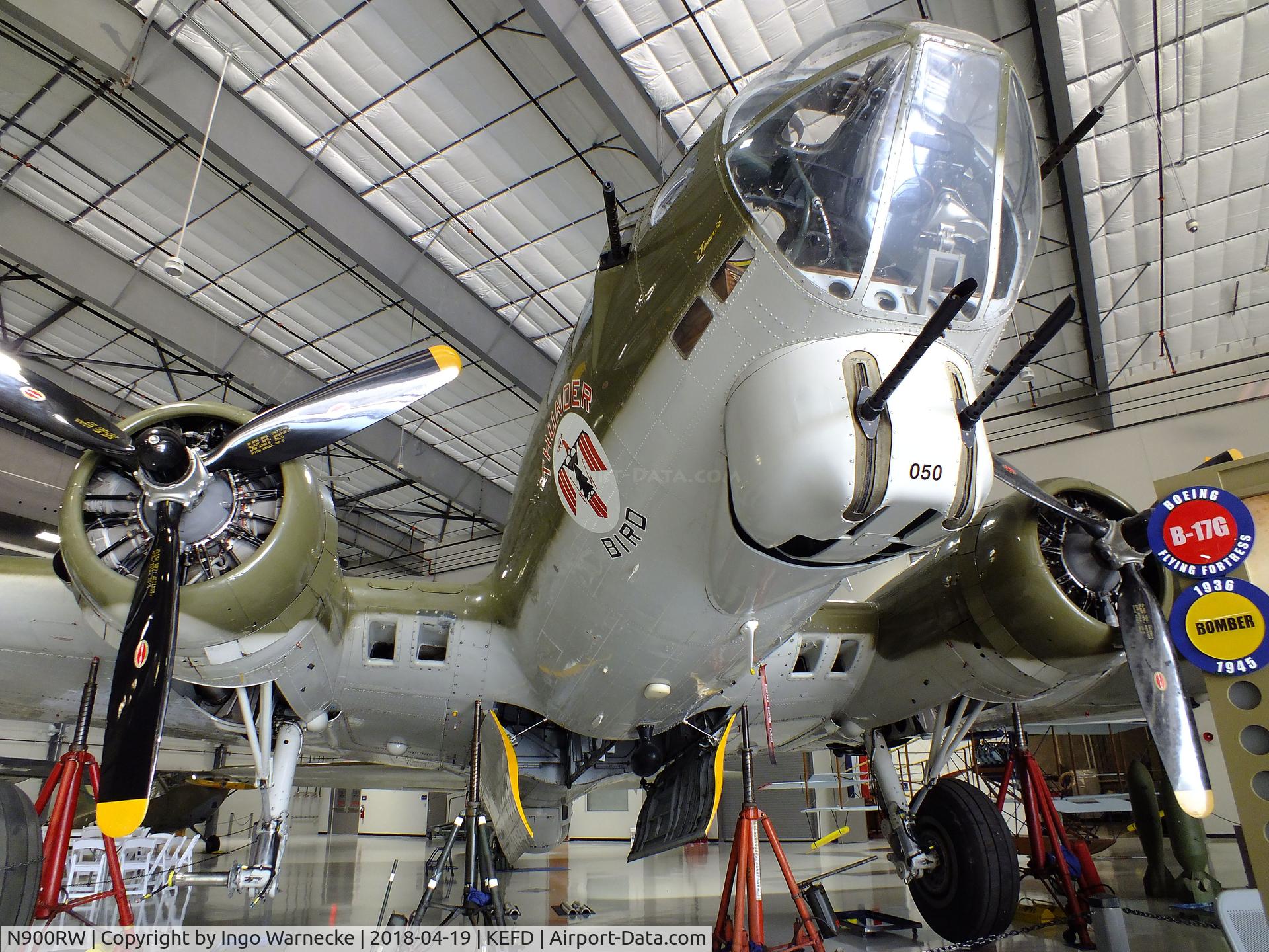 N900RW, 1944 Boeing B-17G Flying Fortress C/N 8627, Boeing B-17G Flying Fortress at the Lone Star Flight Museum, Houston TX
