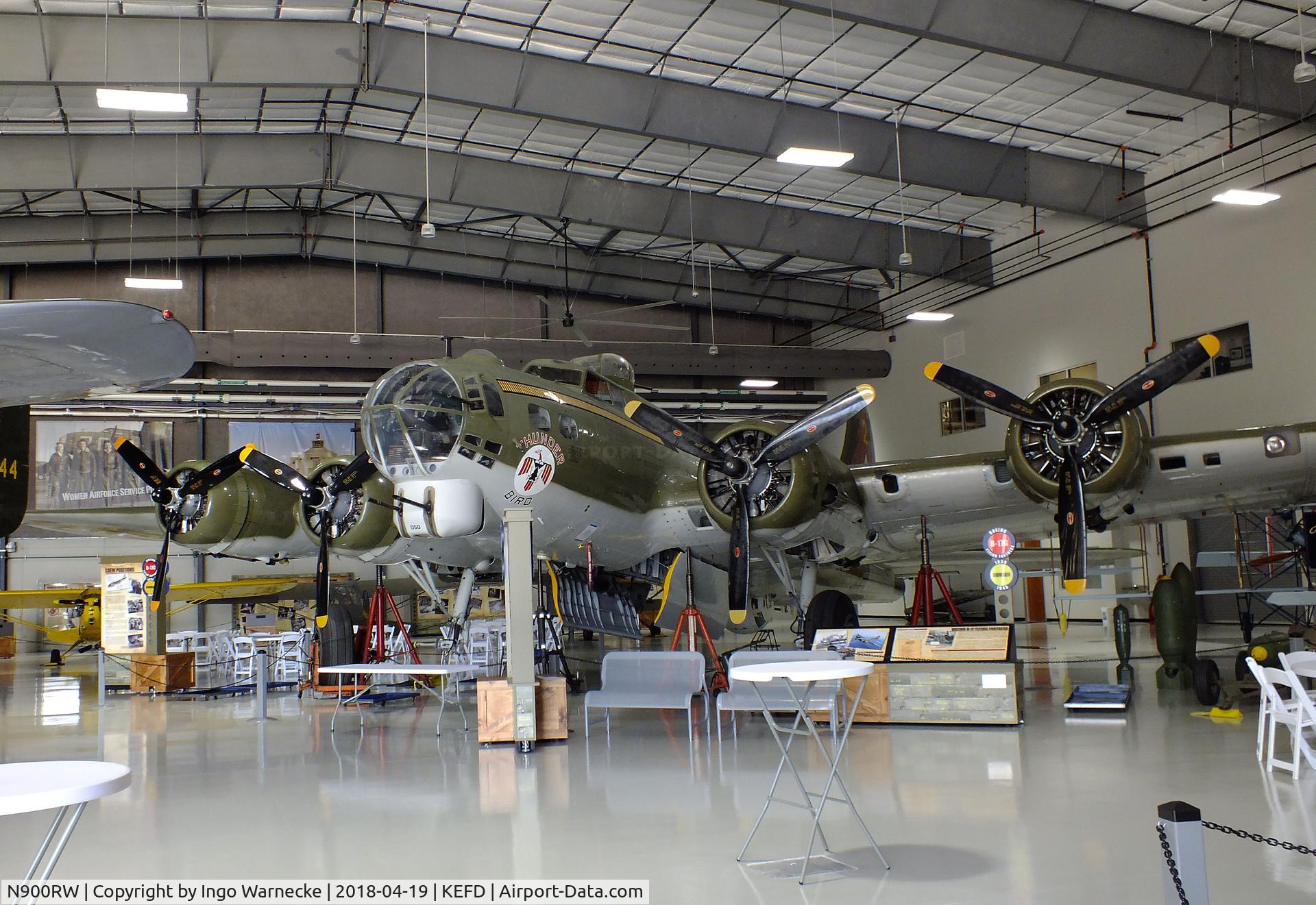 N900RW, 1944 Boeing B-17G Flying Fortress C/N 8627, Boeing B-17G Flying Fortress at the Lone Star Flight Museum, Houston TX
