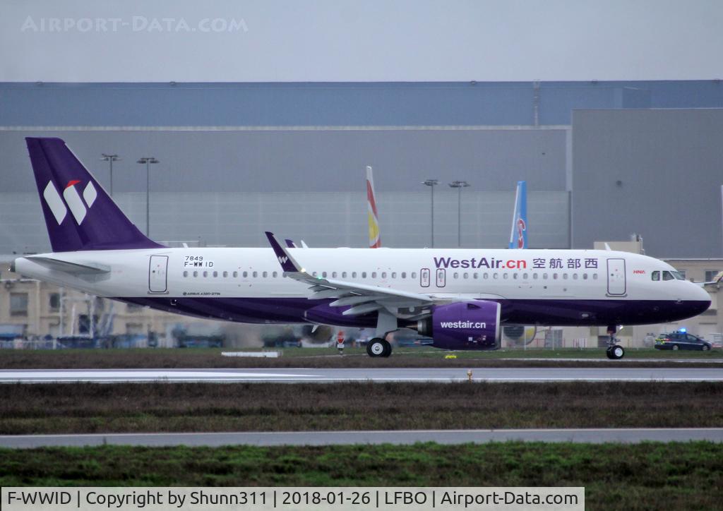 F-WWID, 2017 Airbus A320-271N C/N 7849, C/n 7849 - To be B-302C