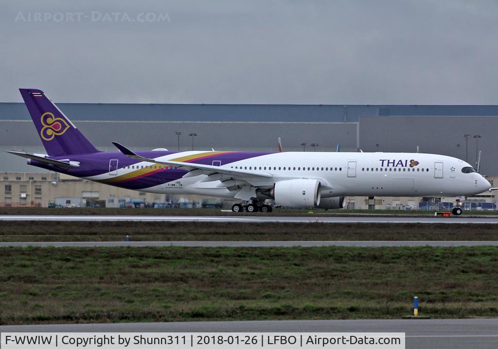 F-WWIW, 2018 Airbus A350-941 C/N 185, C/n 0185 - To be HS-THL