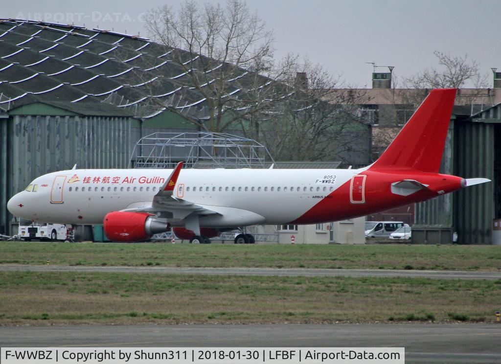 F-WWBZ, 2017 Airbus A320-214 C/N 8053, C/n 8053 - To be B-1039
