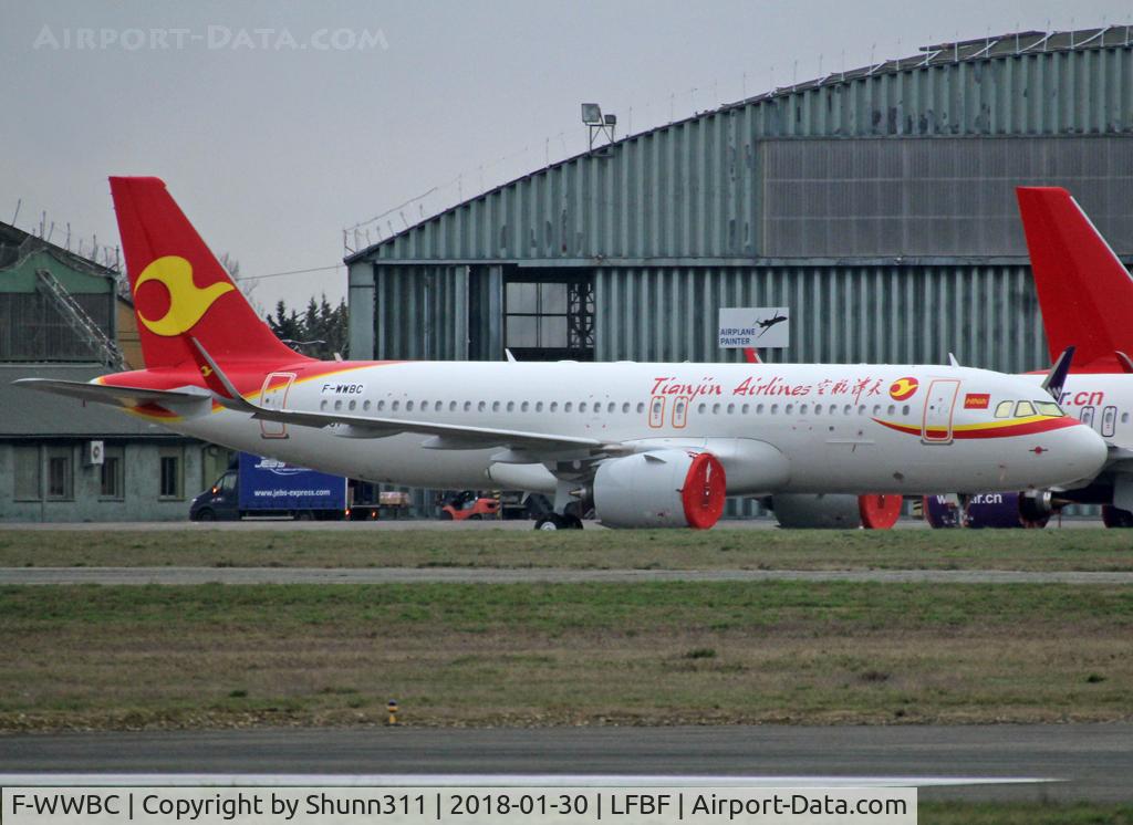 F-WWBC, 2017 Airbus A320-271N C/N 7757, C/n 7757 - To be B-8661 but ntu