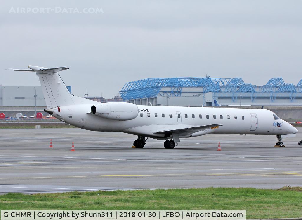 G-CHMR, 2001 Embraer EMB-145MP (ERJ-145MP) C/N 145405, Parked at the General Aviation area...