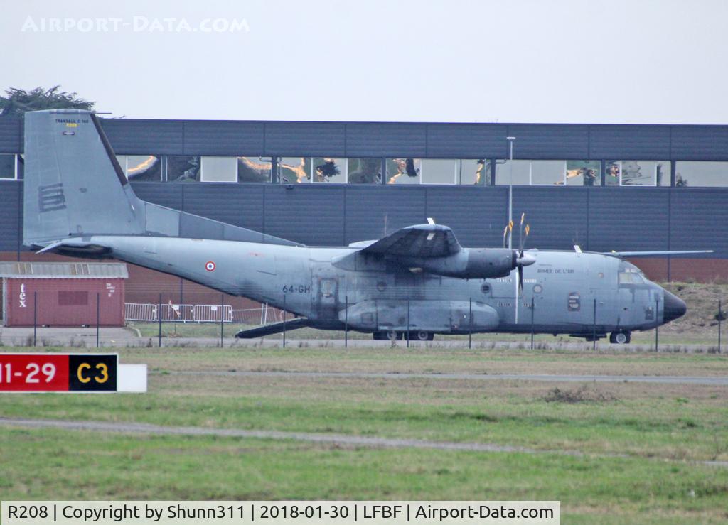 R208, Transall C-160R C/N 211, Parked at the military apron...