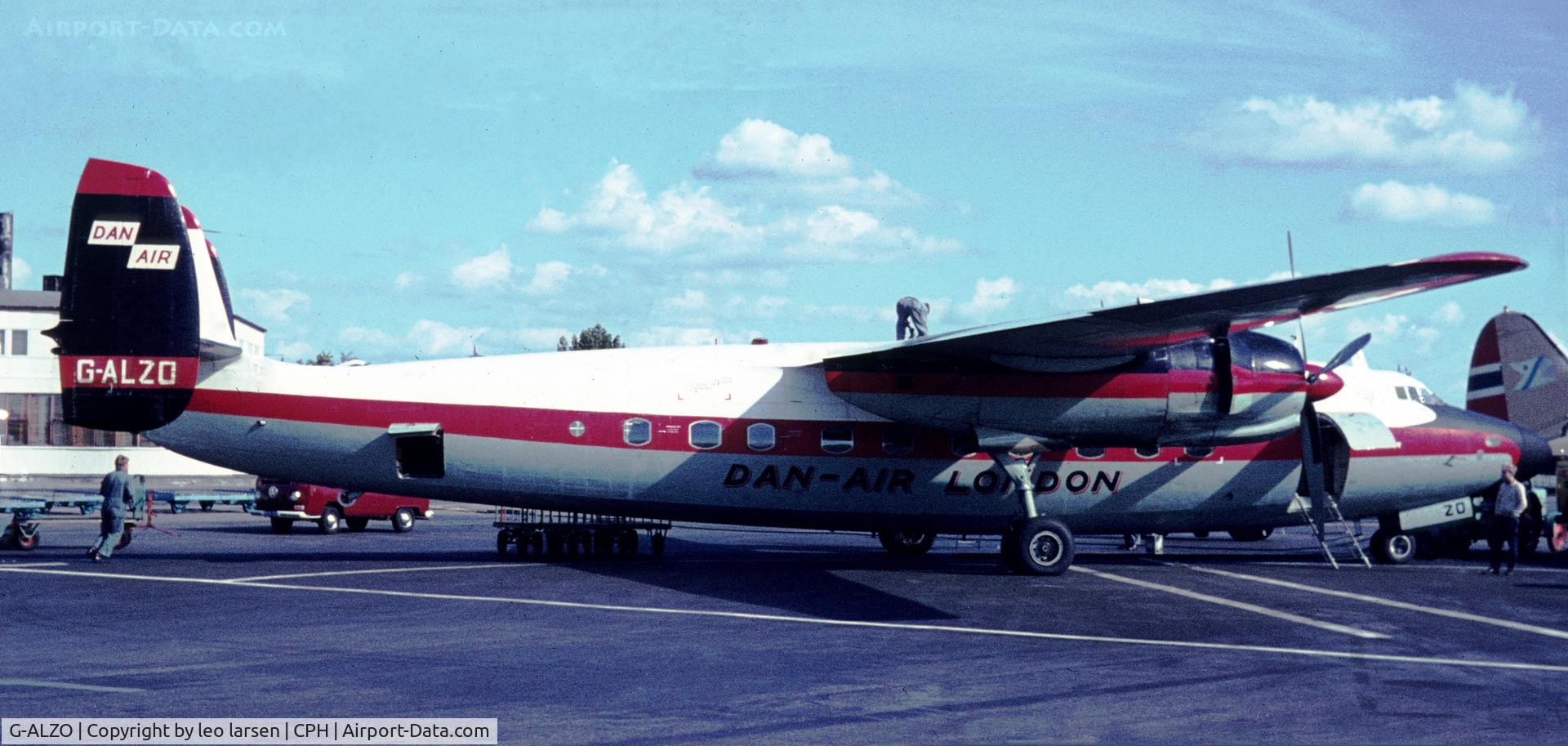 G-ALZO, 1950 Airspeed AS57 Ambassador 2 C/N 5226, Copenhagen in the sixties