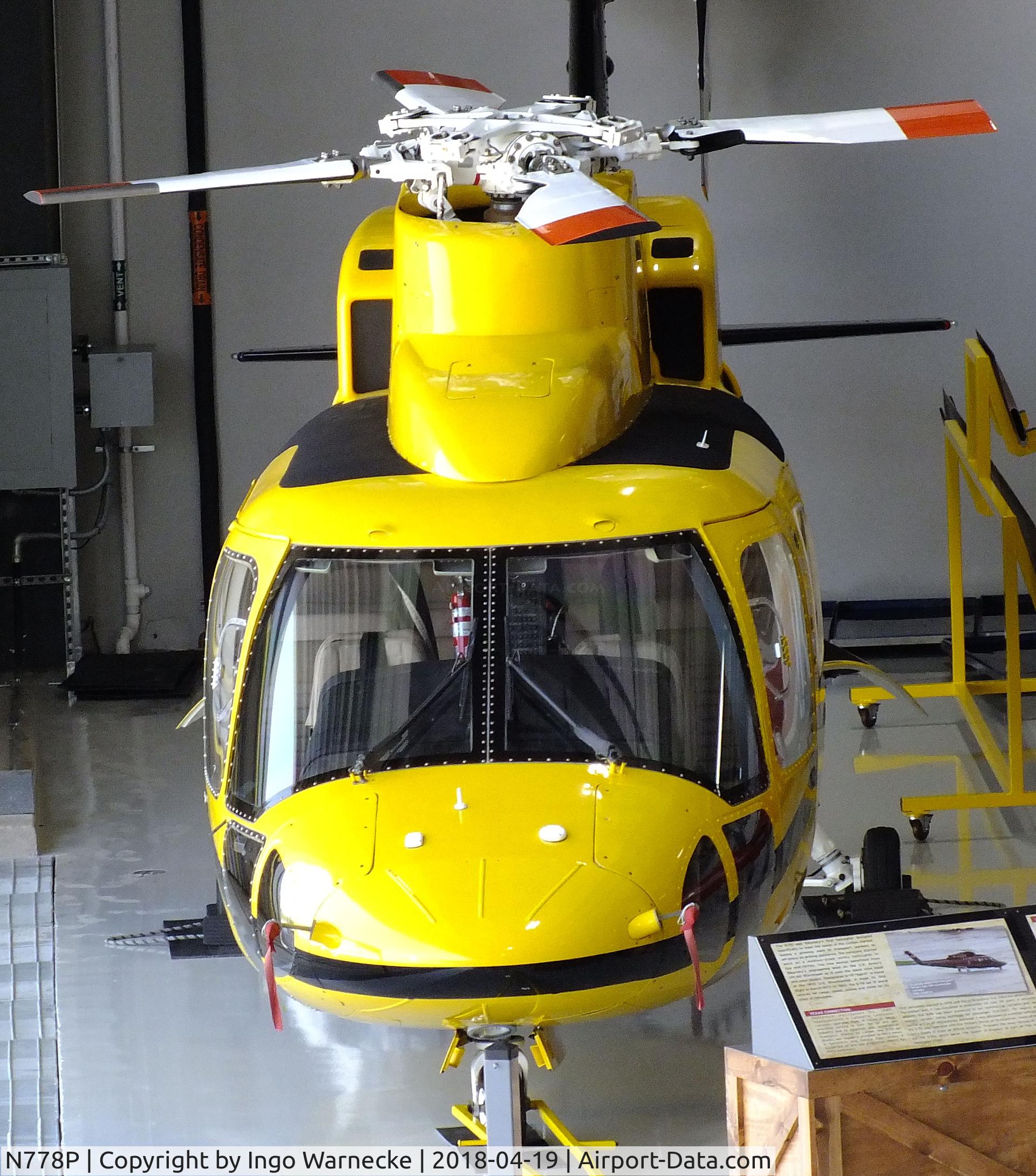 N778P, Sikorsky S-76A C/N 760035, Sikorsky S-76A at the Lone Star Flight Museum, Houston TX