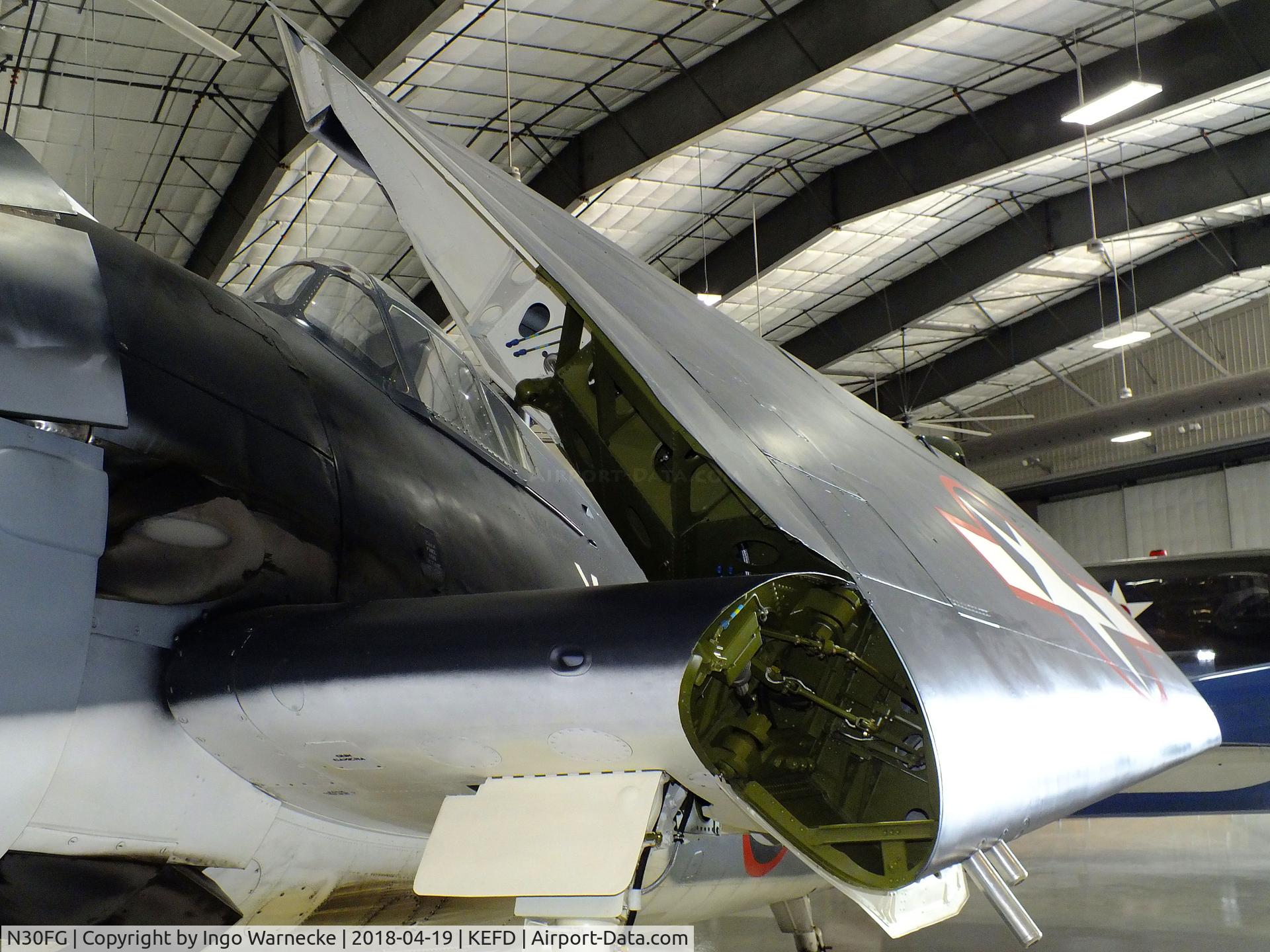 N30FG, 1944 Grumman F6F-3 Hellcat C/N A-3196, Grumman F6F-3 Hellcat at the Lone Star Flight Museum, Houston TX