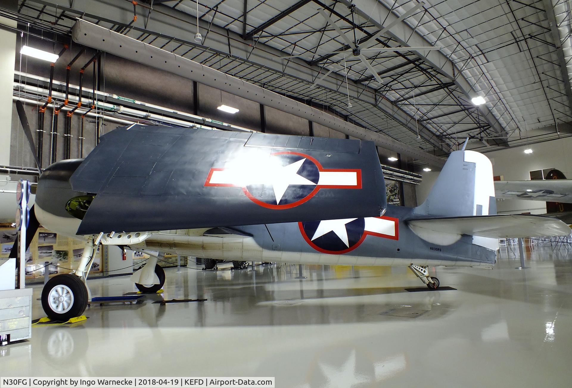 N30FG, 1944 Grumman F6F-3 Hellcat C/N A-3196, Grumman F6F-3 Hellcat at the Lone Star Flight Museum, Houston TX