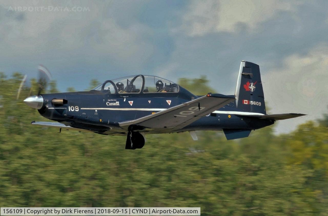 156109, Raytheon CT-156 Harvard II C/N PF-9, Just taken off to perform.