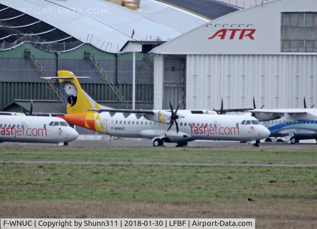 F-WNUC, 2012 ATR 72-600 (72-212A) C/N 1060, C/n 1060 - Fastjet ntu as 5N-FJK