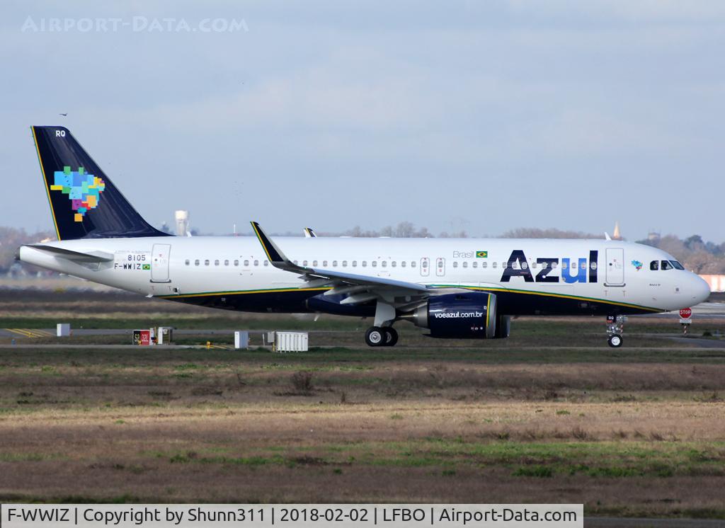 F-WWIZ, 2017 Airbus A320-251N C/N 8105, C/n 8105 - To be PR-YRQ