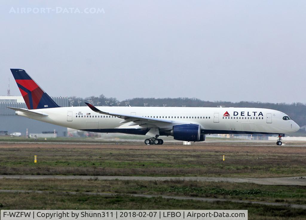 F-WZFW, 2018 Airbus A350-941 C/N 0182, C/n 0182 - To be N507DN