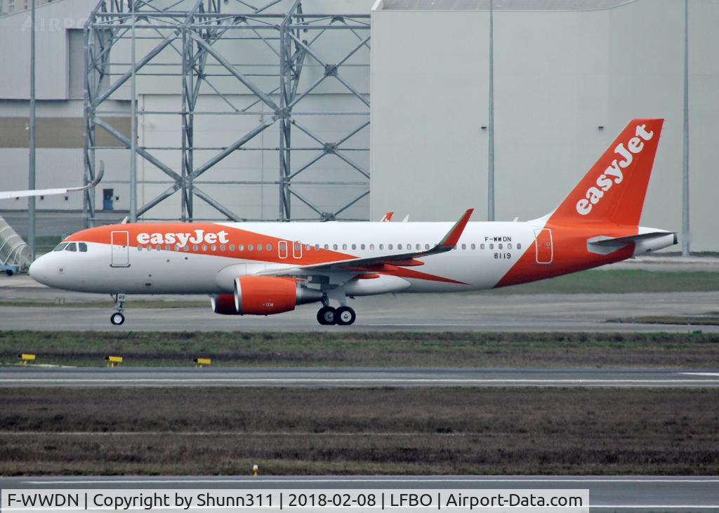 F-WWDN, 2018 Airbus A320-214 C/N 8119, C/n 8119 - To be G-EZRS