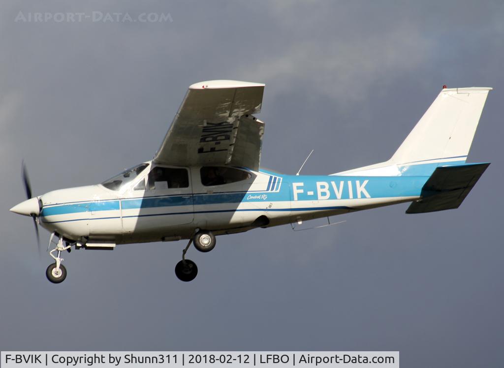 F-BVIK, Reims F177RG Cardinal RG C/N 0103, Landing rwy 32L