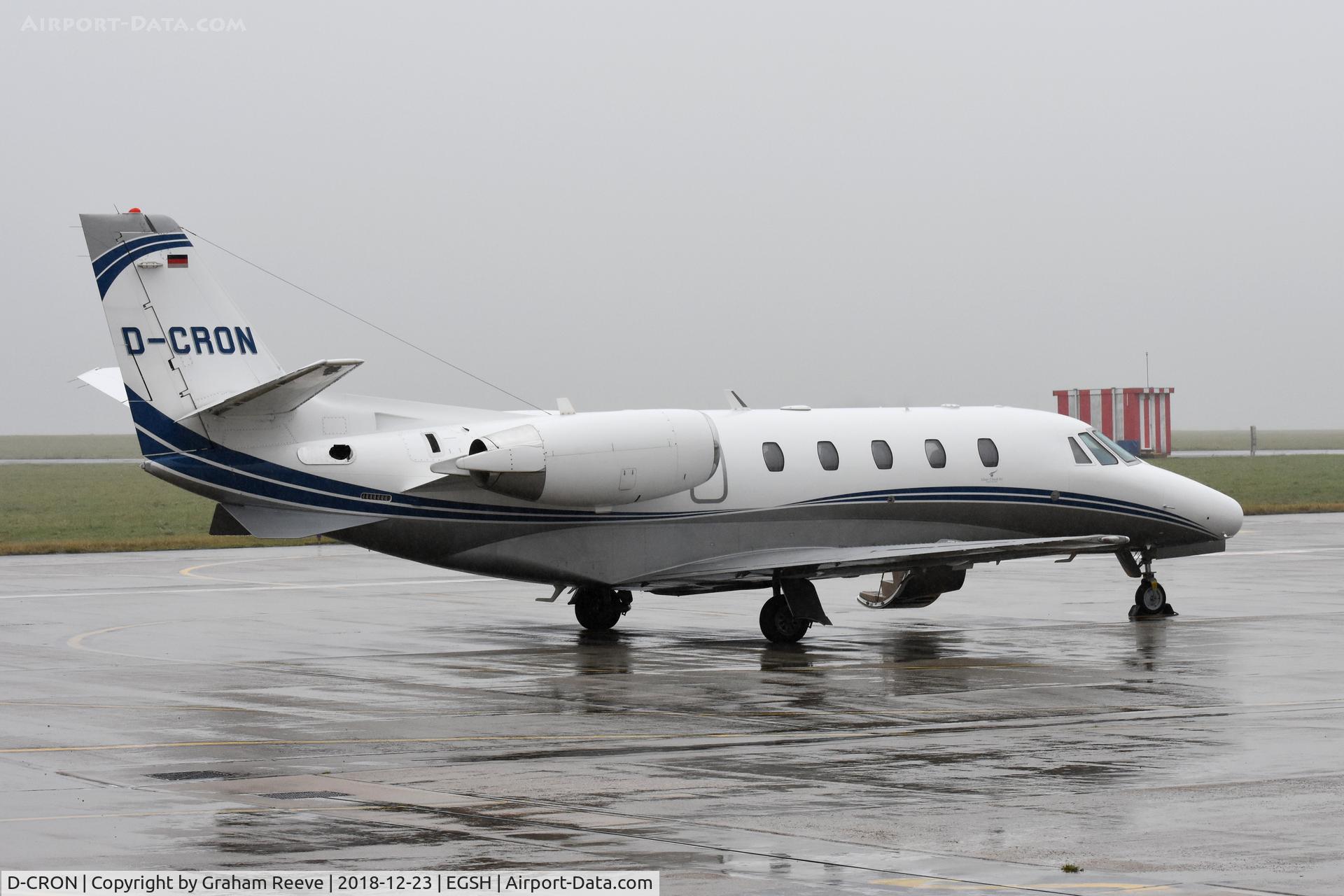 D-CRON, 2008 Cessna 560 Citation XLS C/N 560-5762, At Norwich.