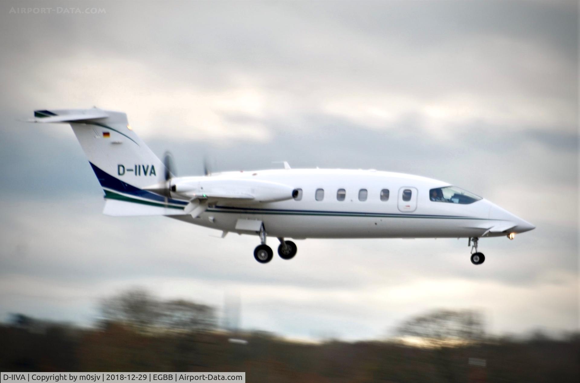 D-IIVA, 2007 Piaggio P-180 Avanti II C/N 1125, Taken from Carpark 5
