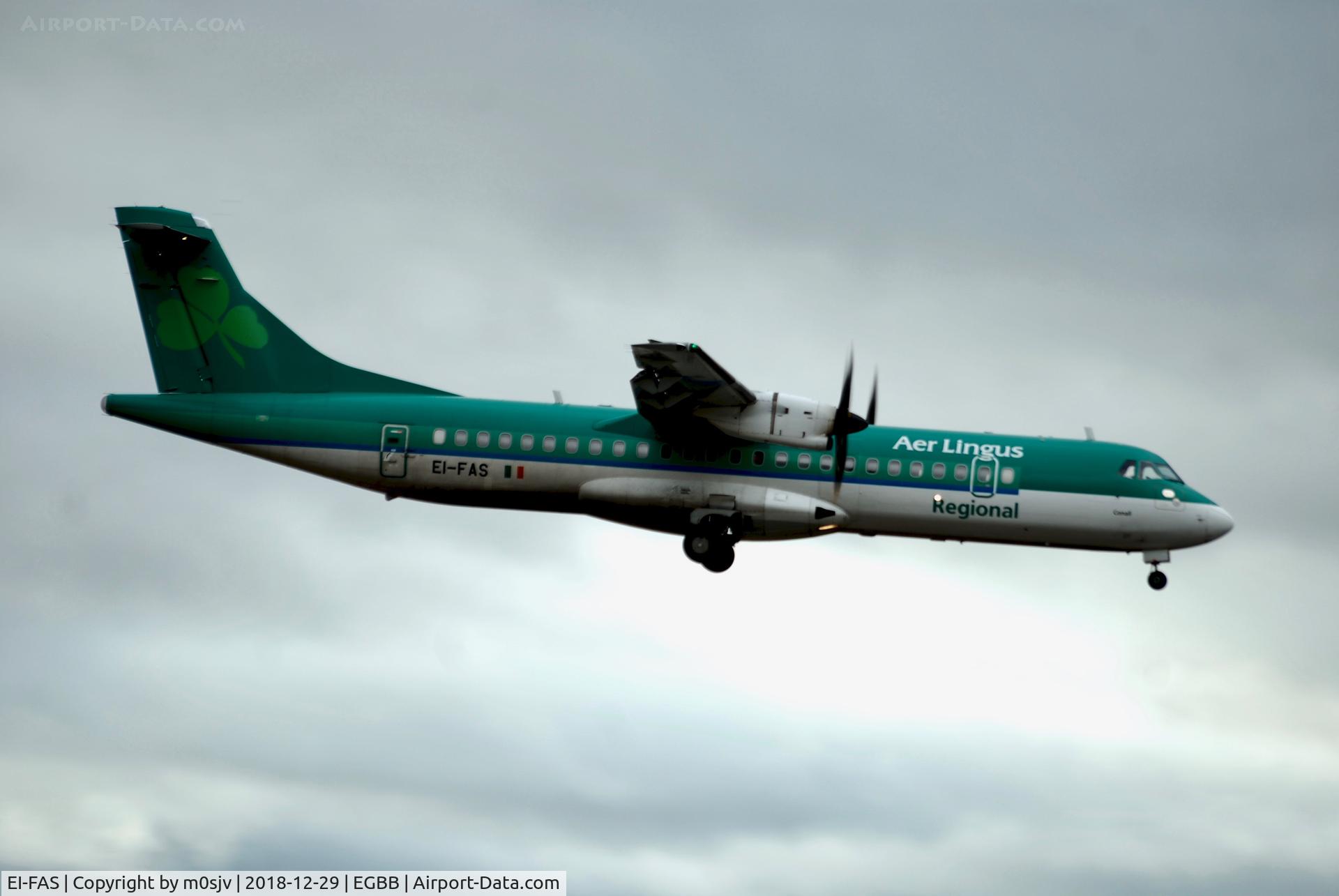 EI-FAS, 2013 ATR 72-600 (72-212A) C/N 1083, Taken from Carpark 5