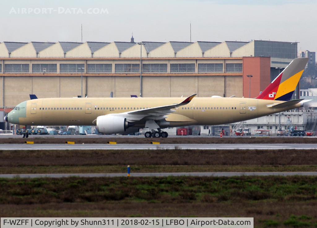 F-WZFF, 2018 Airbus A350-941 C/N 0198, C/n 0198 - For Asiana Airlines