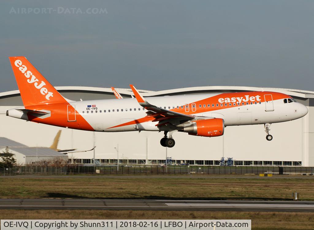 OE-IVQ, 2016 Airbus A320-214 C/N 7228, Landing rwy 14R