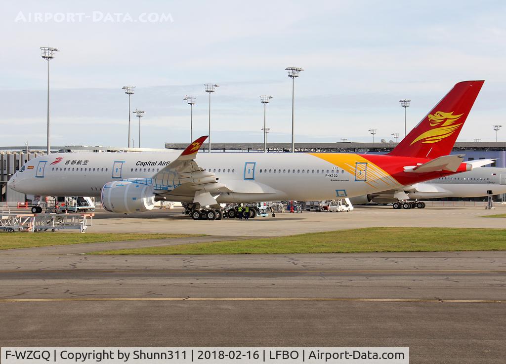 F-WZGQ, 2017 Airbus A350-941 C/N 0112, C/n 0112 - Capital Airlines ntu...