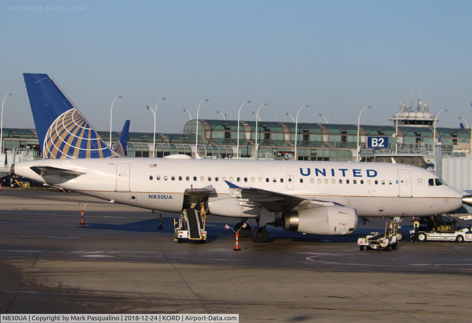 N830UA, 2000 Airbus A319-131 C/N 1243, Airbus A319-131