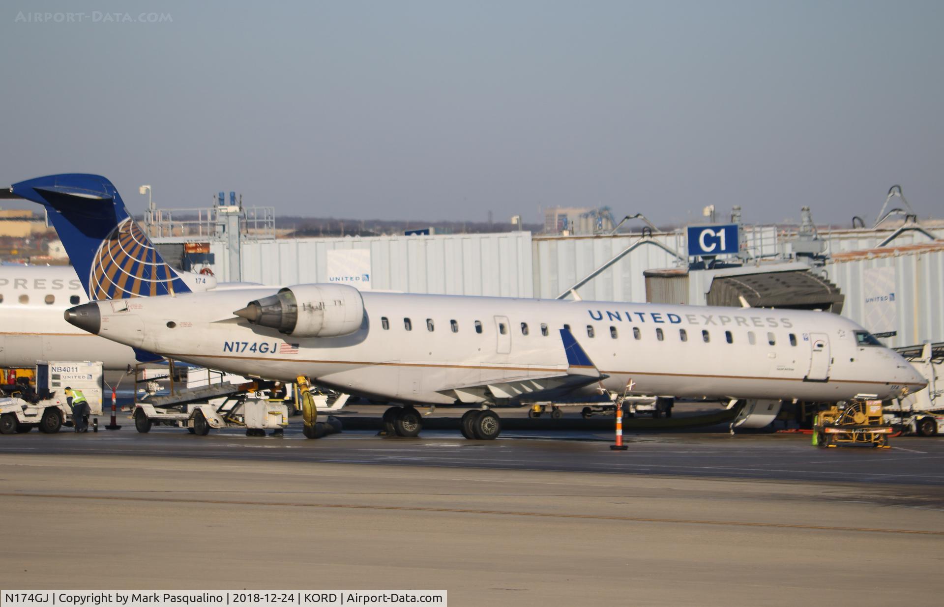 N174GJ, Bombardier CRJ-701ER (CL-600-2C10) Regional Jet C/N 10296, CL-600-2C10
