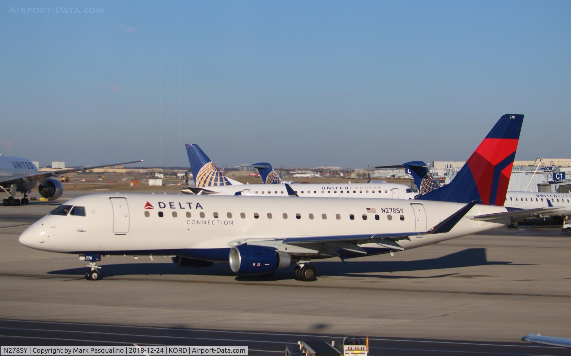 N278SY, 2018 Embraer 175LR (ERJ-170-200LR) C/N 17000742, ERJ-170-200LR